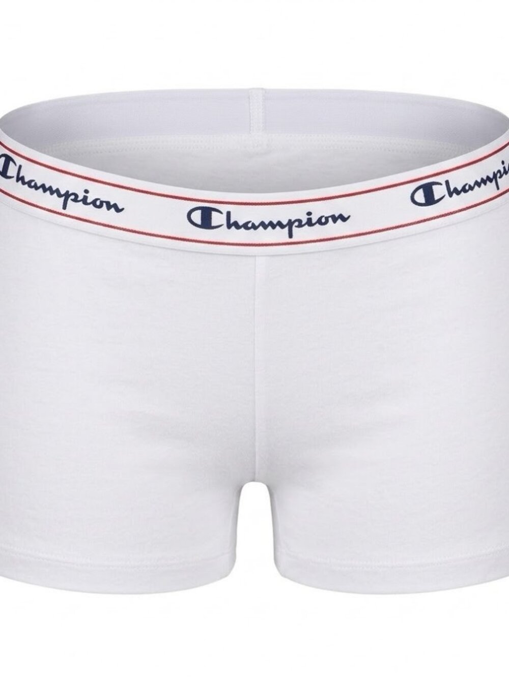 NWT Champion Women's Heritage Boyshort Underwear White Cotton Size 2XL